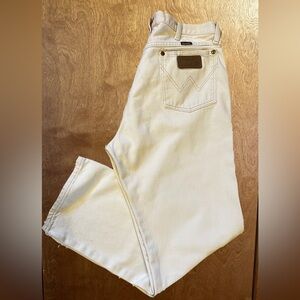 Vintage Wrangler off-white Jeans 34x30
